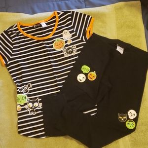 Girls Halloween 2 piece set